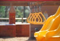 Slides and Rings on Playground