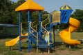 Sliding Board PLayground Equipment Royalty Free Stock Photo