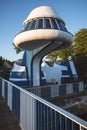 Sliding bridge in Darlowek Royalty Free Stock Photo