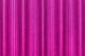 Sliding door, purple or pink curtain scene from the leather of the conference room in the hotel. Wavy abstract pattern wall