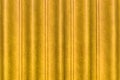 Sliding door, yellow curtain scene from the leather of the conference room in the hotel. Wavy abstract pattern wall texture Royalty Free Stock Photo