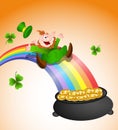 Sliding Leprechaun