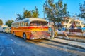 Vintage bus in Sliema, Malta