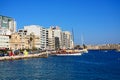 Sliema waterfront and harbour, Malta.