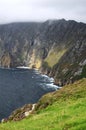 Slieve League cliffs in Donegal Royalty Free Stock Photo