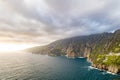 Slieve League, Irelands highest sea cliffs, located in south west Donegal along this magnificent costal driving route. One of the Royalty Free Stock Photo