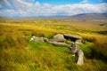 Slievemore dolmen Royalty Free Stock Photo