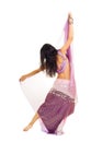 Slim Belly dancer Royalty Free Stock Photo