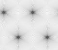 Slim gray striped hexagons forming stars