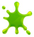 Slime Green Goo Messy Blobs Splat Royalty Free Stock Photo