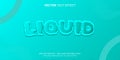 Slime liquid oli 3d style editable text effect