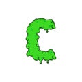 Slime Vector Logo Letter C