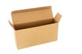 Slimline Brown Cardboard Rectangular Shape Box