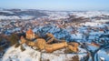 Slimnic fortress. Transylvania, Romania