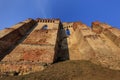 The Slimnic fortress. Transylvania, Romania Royalty Free Stock Photo