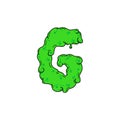 Slime Vector Logo Letter G