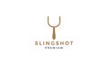 Slingshot logo symbol vector icon illustration graphic design