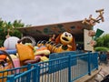 Slinky Dog Zigzag Spin - Walt Disney Studios Park - DisneyLand Paris Royalty Free Stock Photo