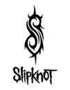 Slipknot band vector logo. Royalty Free Stock Photo