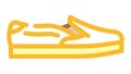 slipons footwear color icon animation