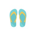 Flat icon - Slipper sandal