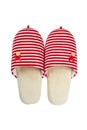 Slippers isolated Royalty Free Stock Photo