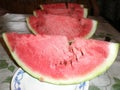 Slised watermellon Royalty Free Stock Photo