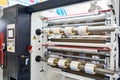 Slitter rewinder machine Royalty Free Stock Photo
