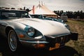 Sliver Classic Jaguar Race car