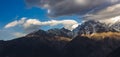 Kinner Kailash mountain range Royalty Free Stock Photo