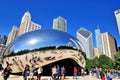 Slivery Bean sculpture, Chicago