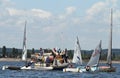 Slobozhanshina Sailing Cup Royalty Free Stock Photo