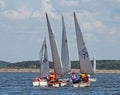 Slobozhanshina Sailing Cup Royalty Free Stock Photo
