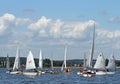 Slobozhanshina Sailing Cup Royalty Free Stock Photo