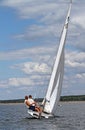 Slobozhanshina Sailing Cup Royalty Free Stock Photo