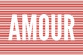 slogan Amour phrase graphic vector Print Fashion lettering calligraphy