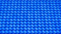 Blue concrete tiles roof background Royalty Free Stock Photo