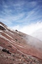 The slope of Chimborazo volcano, Ecuador Royalty Free Stock Photo