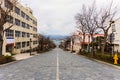 Slope landmark at Motomachi, Hakodate Royalty Free Stock Photo