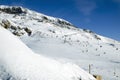 Slopes in Alpe d'Huez. France Royalty Free Stock Photo