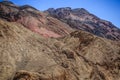 The Slopes of Artists Palette, Death Valley National Park, California Royalty Free Stock Photo