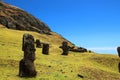 Moai at Rano Raraku - the Moai factory on Easter Island