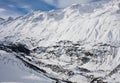 On the slopes of Obergurgl. Austria