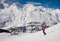 On the slopes of Obergurgl. Austria