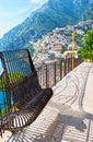 The slopes of Positano Royalty Free Stock Photo