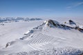 Slopes in the ski resort Kitzsteinhorn, Austria