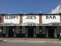 Sloppy joes bar Royalty Free Stock Photo