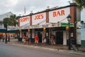 Sloppy Joes Bar in Key West, Florida in the Evening Royalty Free Stock Photo