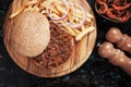 Sloppy joes ground beef burger sandwich Royalty Free Stock Photo