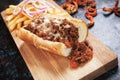 Sloppy joes ground beef sandwich